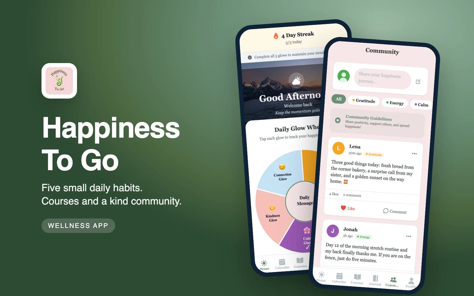 Happiness To Go - App per il Benessere